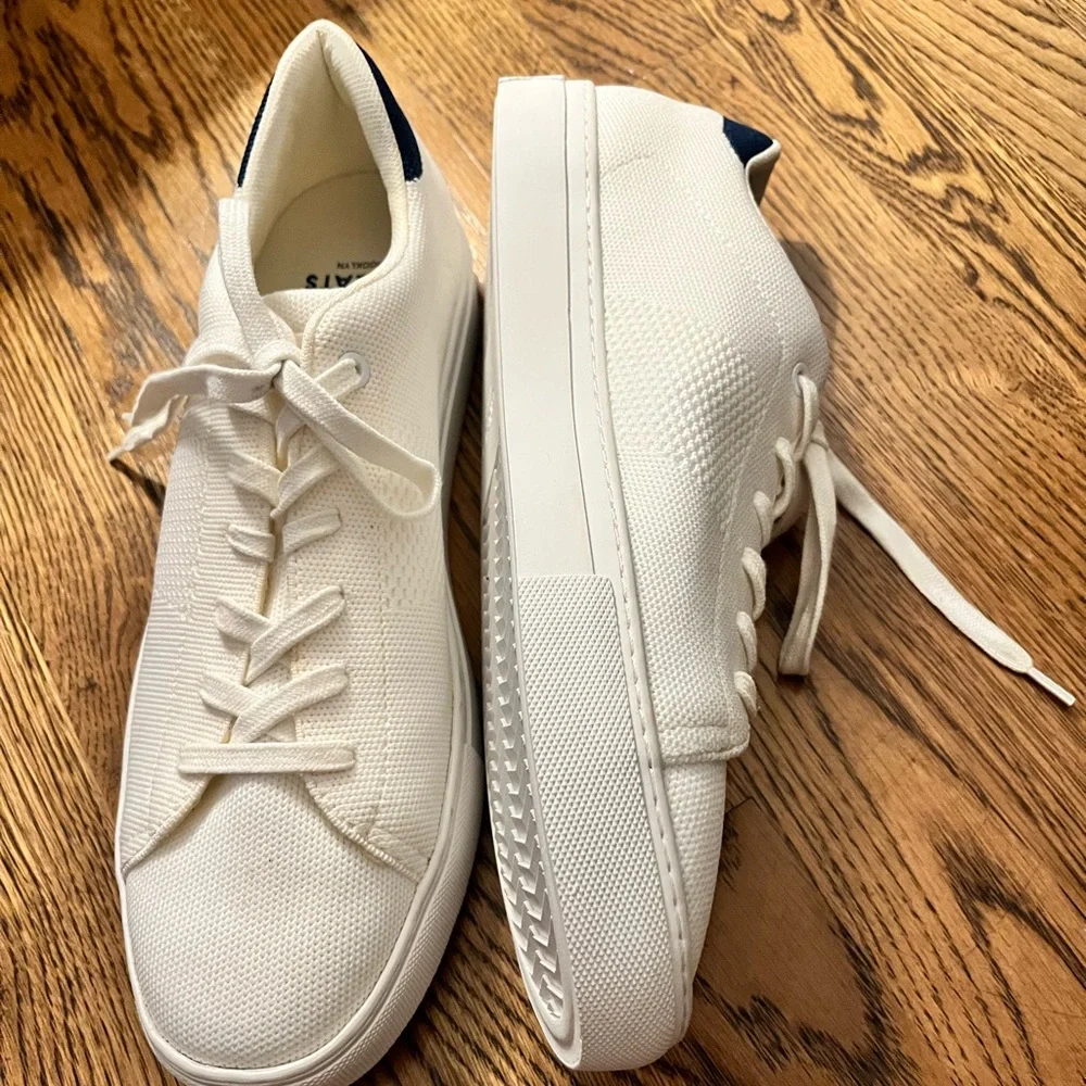 Greats Brooklyn white canvas sneakers